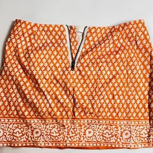 J Crew mid thigh skirt.